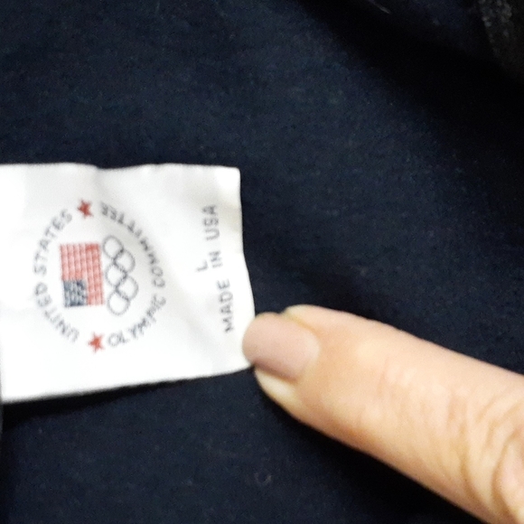 United States Olmpic Committee USA black jacket - Picture 3 of 5